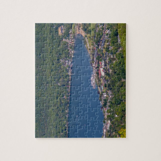 Tip of Lake George Jigsaw Puzzle (Vertical)