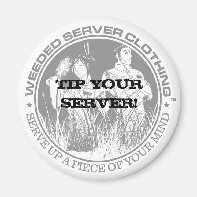 TIP YOUR SERVER! MAGNET - Customised - Customised (Front)