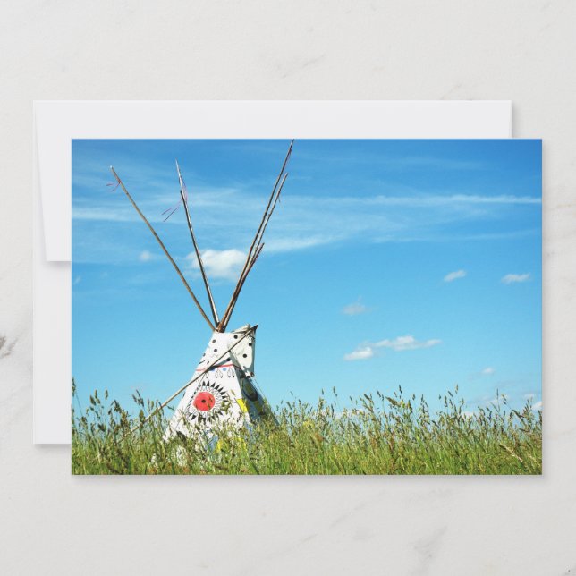 Tipi Invitation (Front)