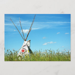 Tipi Invitation