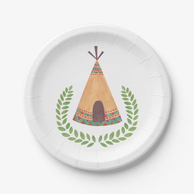 Tipi Paper Plate (Front)