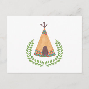 Tipi Postcard