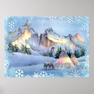 TIPI WINTER APPALOOSA by SHARON SHARPE Poster