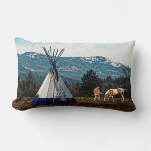 Tipi - Winter Camp Lumbar Cushion