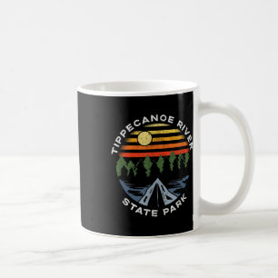 Tippecanoe River State Park Indiana Forest Camping Coffee Mug