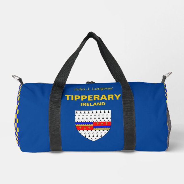 Tipperary Ireland - Irish Personalized Duffle Bag (Front)