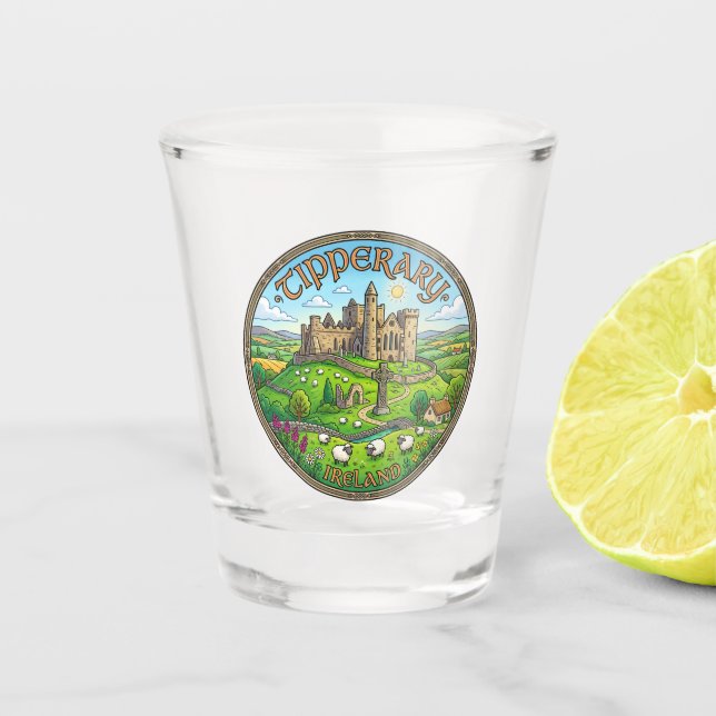 Tipperary Ireland Shot Glass (Front)