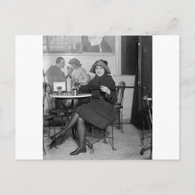 Tipping Cane, 1922 Postcard (Front)