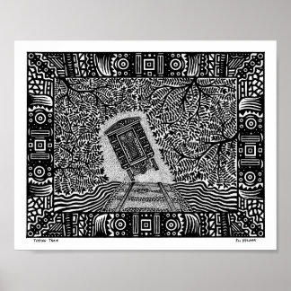 Tipping Train Poster