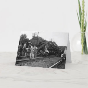 Tippsy Locomotive, 1920s Card