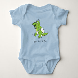 Tippy Lil T-rex Baby Dinosaur Baby Kids Bodysuit