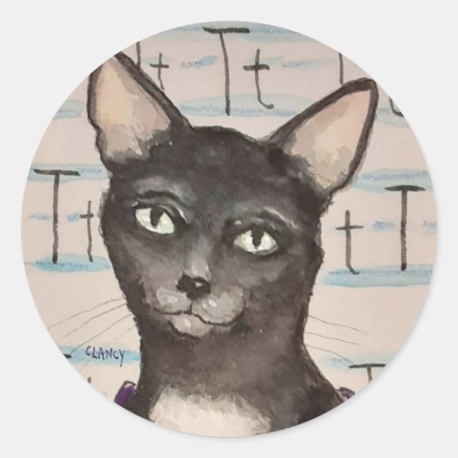 TippyTaDa sticker (Front)