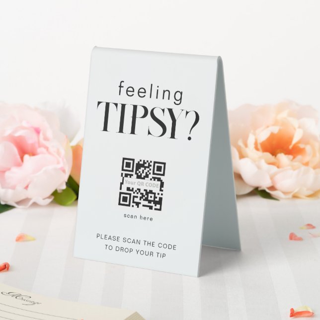 Tips Qr Code Sign (In SItu (Wedding))