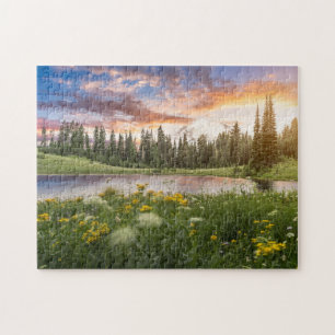 Tipsoo Lake of Mt.Rainier Jigsaw Puzzle
