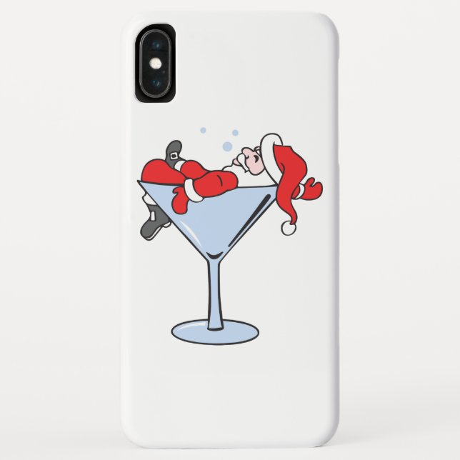 Tipsy Santa Case-Mate iPhone Case (Back)