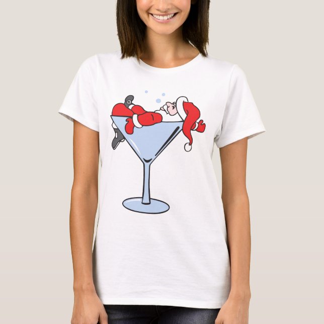Tipsy Santa T-Shirt (Front)