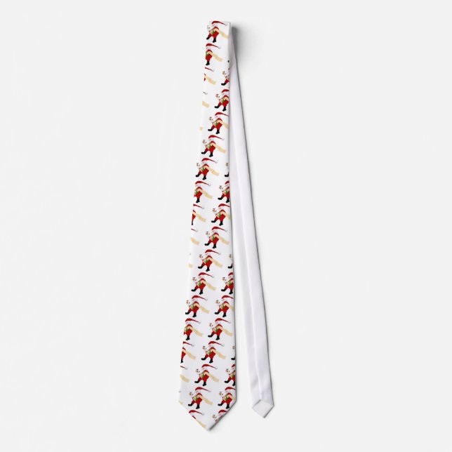 Tipsy Santa Tie (Front)
