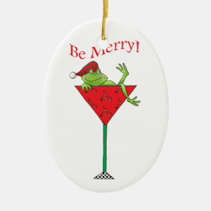Tipsy-tini's Frog Ceramic Tree Decoration