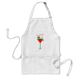 Tipsy-tini's Frog Standard Apron