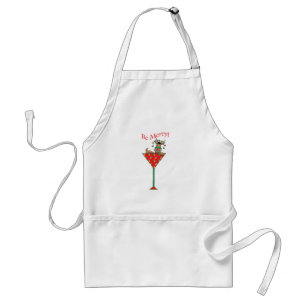 Tipsy-tini's Reindeer Standard Apron