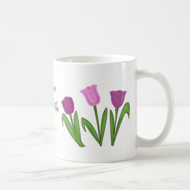 Tiptoe Through The Tulips Coffee Mug (Right)