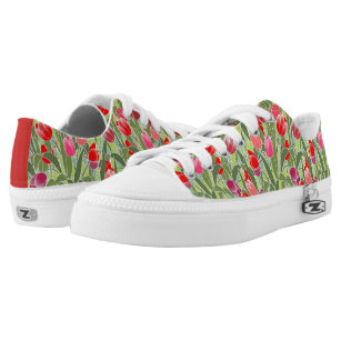 Tiptoe through the Tulips Low Tops