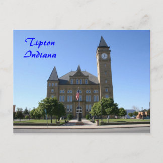 Tipton County Courthouse - Customised Postcard