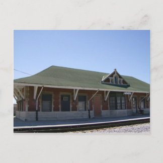 Tipton Train Station Postcard