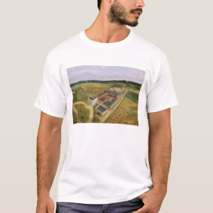 Tiptree Hall and Farm, Essex, c.1850-60 (oil on ca T-Shirt