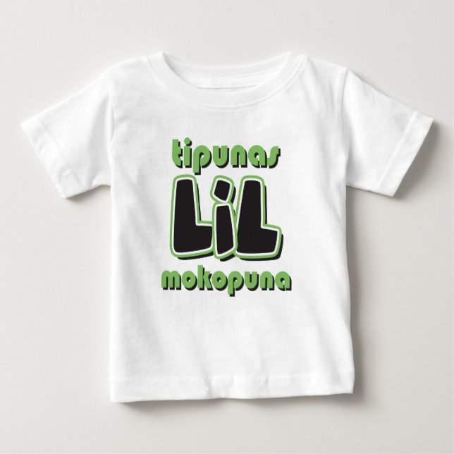 Tipunas LIL Mokopuna Baby T-Shirt (Front)