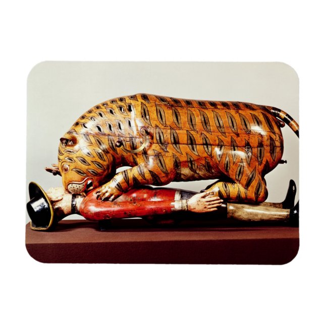Tipu's Tiger, c.1790 (wood) Magnet (Horizontal)