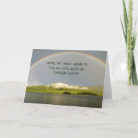 Tír na nÓg Irish Sympathy Card