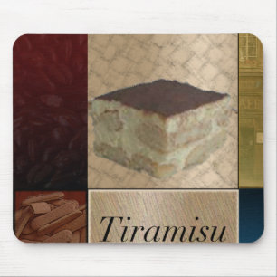tiramisu mouse pad