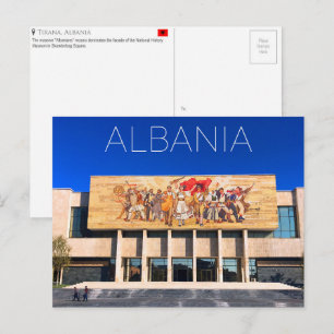 Tirana, Albania Travel Postcard