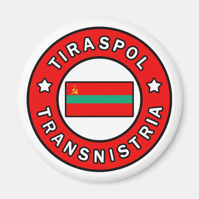 Tiraspol Transnistria Magnet (Front)