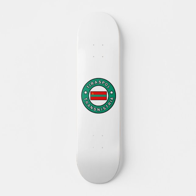 Tiraspol Transnistria Skateboard (Front)