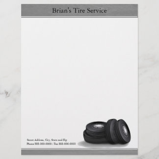 Tire Business Letterhead