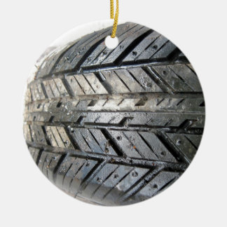 Tire Ceramic Tree Decoration
