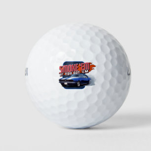 Tire Smoke Camaro Golf Balls