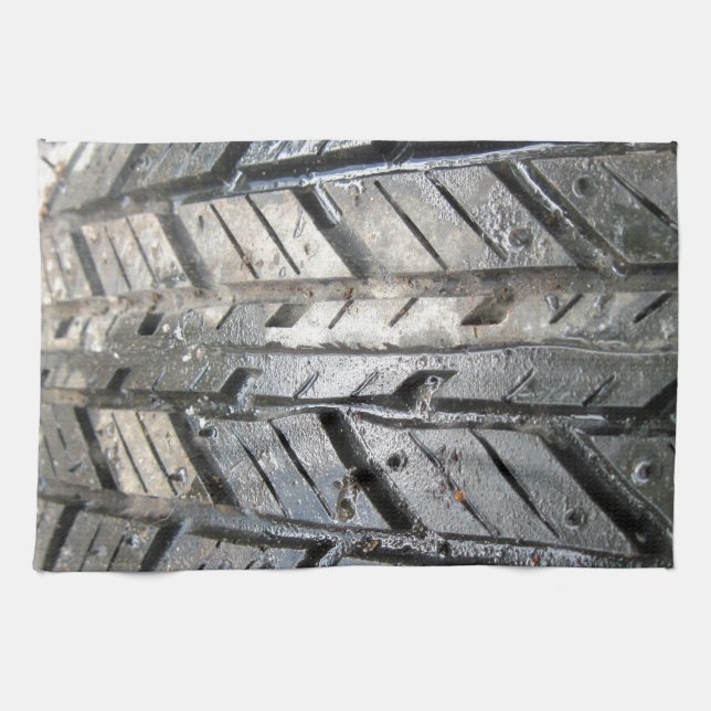 Tire Tea Towel (Horizontal)