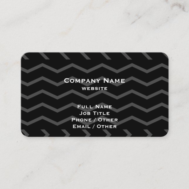 Tire Tread Business Card (Front)