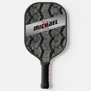 Tire Treads Dinks With Friends Personalised Pickleball Paddle
