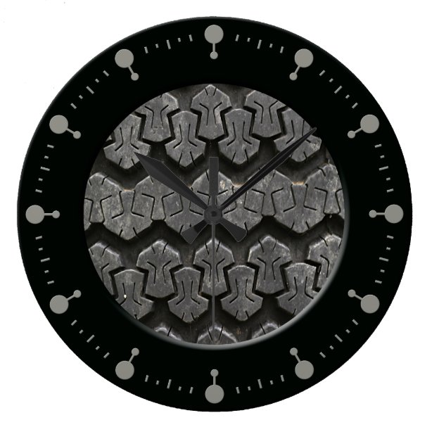 Tire Wall Clocks