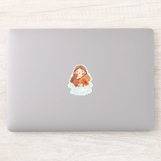 Tired but Blessed | Cute Mum Life Sticker