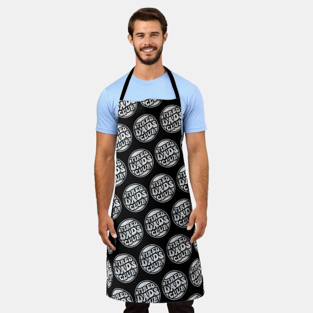 Tired Dads Club Funny Apron (Worn)