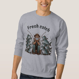Tired Fisherman Sweatshirt