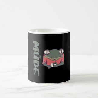 Tired Frog Coffee Mug