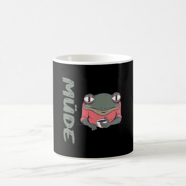 Tired Frog Coffee Mug (Center)