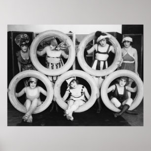 Tired Girls: 1920s Poster