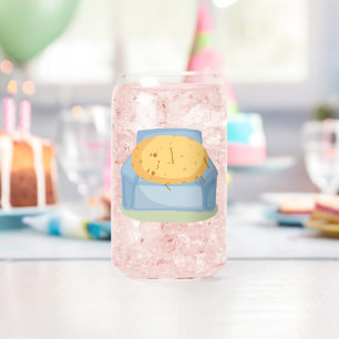 Tired Potato Can Glass